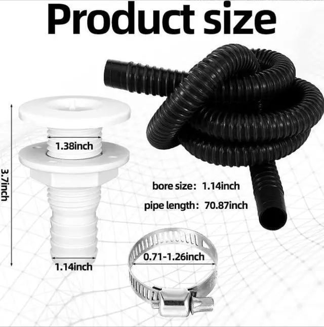 Alt view image 5 of 7 - 1100 GPH 12V Automatic Submersible Bilge Water Pump Auto Float Switch for Boat