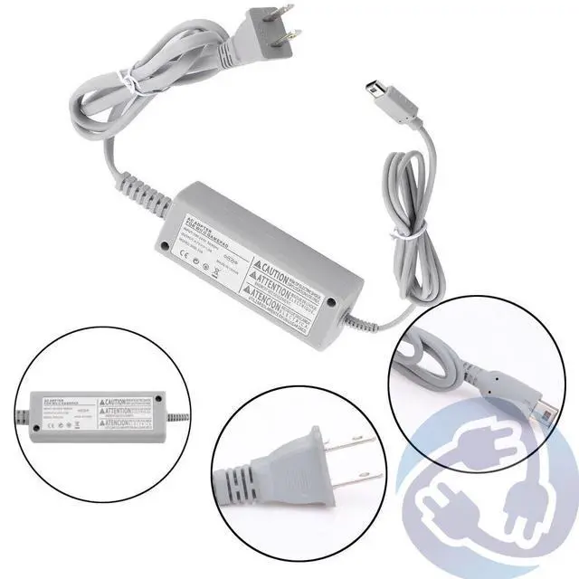 Alt view image 7 of 7 - For Nintendo Wii U GamePad Lot AC Power Supply Charging Adapter Cable Charger-For Wii U GamePad