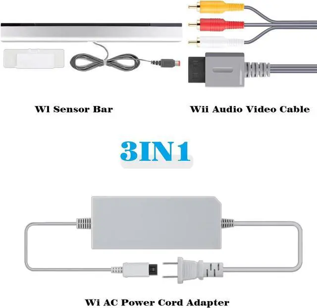 Alt view image 6 of 7 - For Nintendo Wii U GamePad Lot AC Power Supply Charging Adapter Cable Charger-For Wii U GamePad