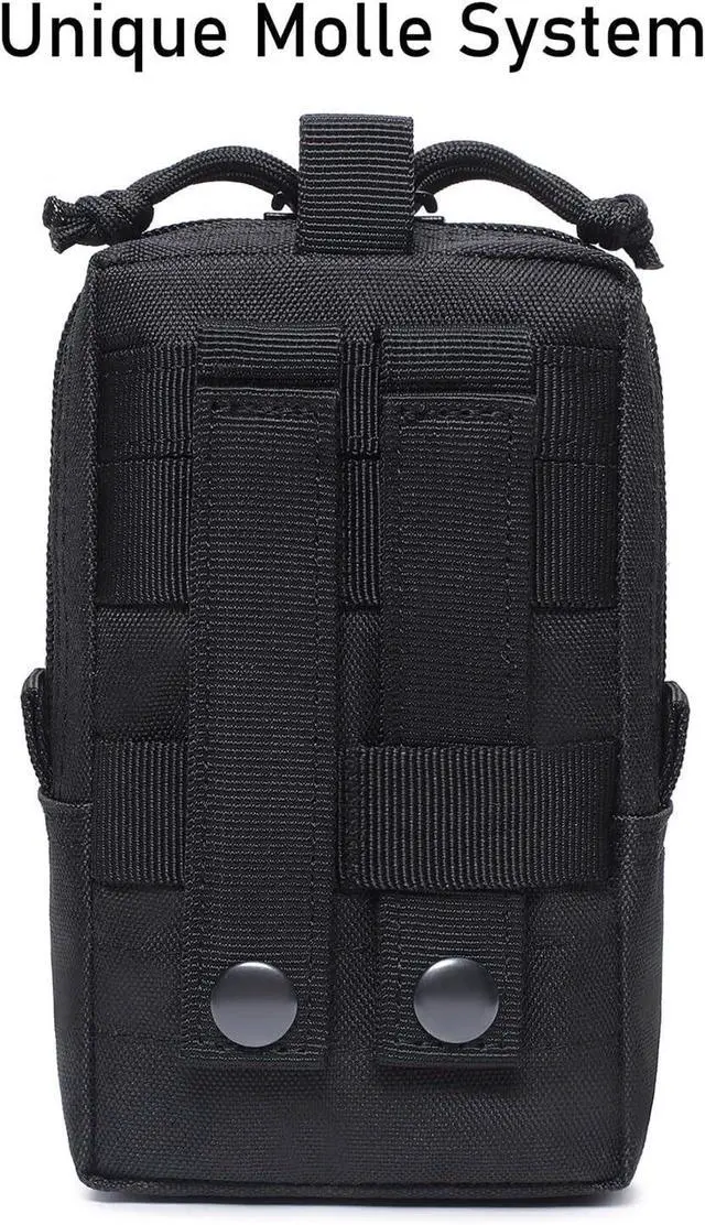 Alt view image 3 of 7 - Tactical Molle EDC Pouch Cellphone Pouch Holder Utility Gadget Organizer Bag