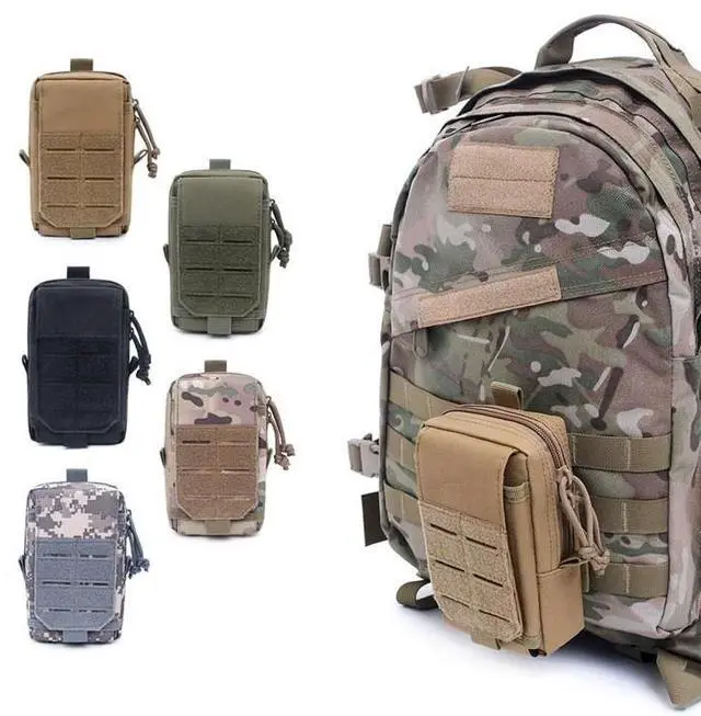 Main image of Tactical Molle EDC Pouch Cellphone Pouch Holder Utility Gadget Organizer Bag