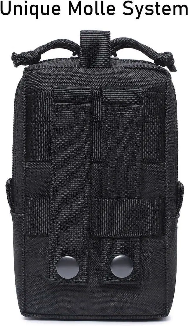 Main image of Tactical Molle EDC Pouch Cellphone Pouch Holder Utility Gadget Organizer Bag Balck