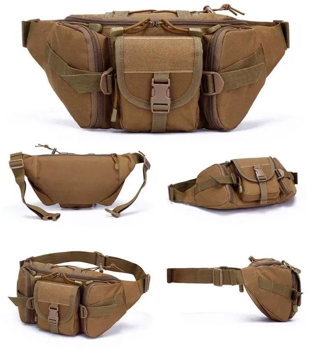 Alt view image 3 of 7 - Utility Tactical Waist Fanny Pack Pouch Military Camping Hiking Belt Bag Russia Camouflage