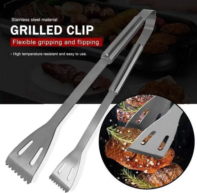 Alt view image 6 of 7 - Portable Stainless Steel Bbq Tool Set | Outdoor Grilling Kit with Storage Bag 18-piece set
