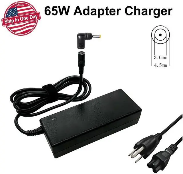 Main image of 65W AC Power Adapter Charger for Dell Inspiron 13 14 15 3000 5000 7000 0MGJN9 3.0-4.5mm +1.5m power charger
