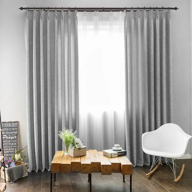 Alt view image 6 of 6 - eTeckram 5/8" Window Double Curtain Rod with Royale Finials --28''- 48'', 48"-84", 84"-120" (Pewter, Gold, Weathered White,Bronze Gold) Bronze Gold 48-84