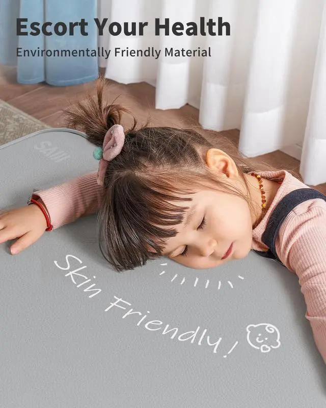 Alt view image 7 of 7 - Leather Lap Desk Laptop Bed Tray Table, Adjustable Laptop Stand for Bed, Portable Lightweight Standing Desk for Writing Eating Reading Couch Sofa Floor for Adults Kids (20.5"*11.8",Gray)