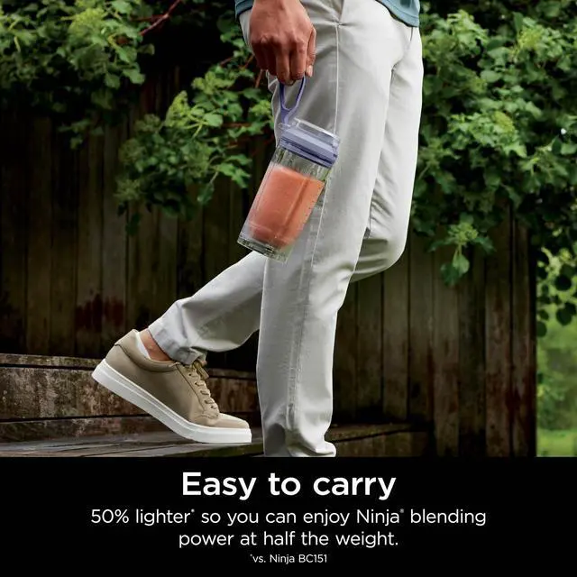 Alt view image 6 of 7 - Blast Max, Portable Blender + Twist & Go, Personal Smoothie, Blend, Ice Crush, 3 Programs, Cordless, 22 oz removable Vessel, Dishwasher Safe, Leakproof, Lavender, BC251LD