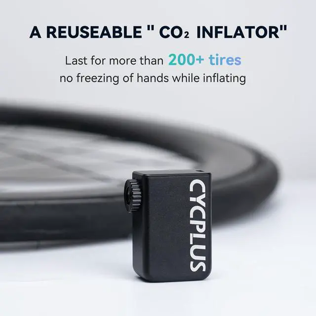 Alt view image 6 of 7 - AS2 Tiny Pump Bike Pump Portable Ultra-Mini 100PSI Electric Bicycle Pump Type-C Rechargeable Battery, No Pressure Display(Black)