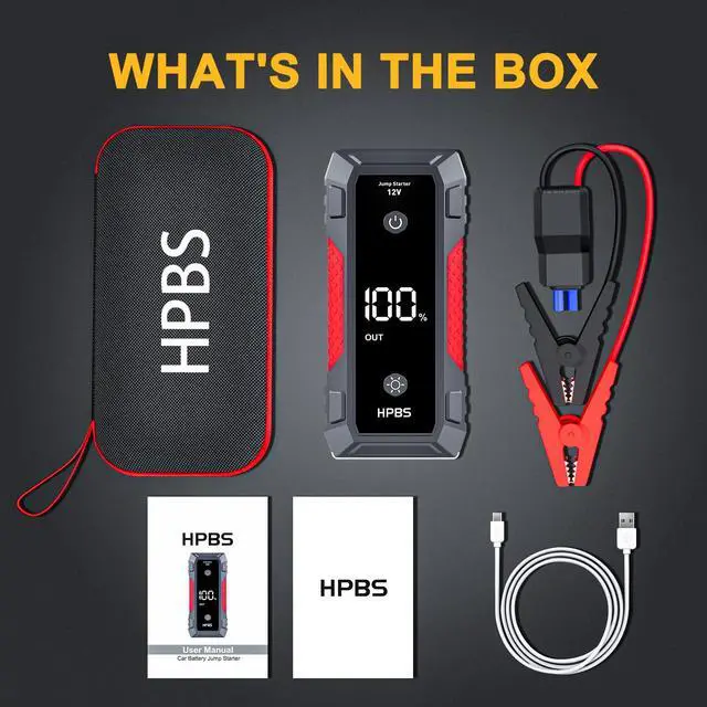 Alt view image 5 of 7 - H50 Jump Starter - 5000A Jump Starter Battery Pack for Up to 10.0L Gas and 8.0L Diesel Engines, 12V Portable Car Battery Jump Starter Box with 3.0" LCD Display