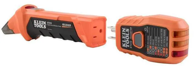 Alt view image 7 of 7 - ET310 AC Circuit Breaker Finder, Electric and Voltage Tester with Integrated GFCI Outlet Tester