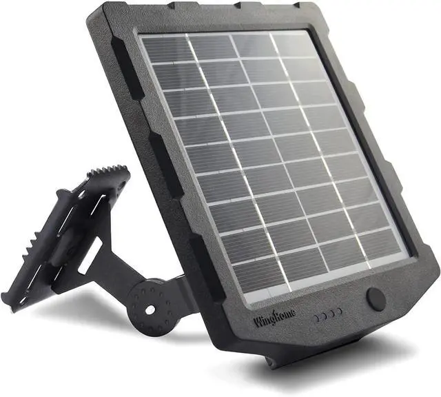 Main image of Trail Camera Solar Panel, Solar Battery Charger Kit 12V/1A 6V/1.5A with Build-in 2000mAH Rechargeable Lithium Battery IP66 Waterproof Hunting Accessory