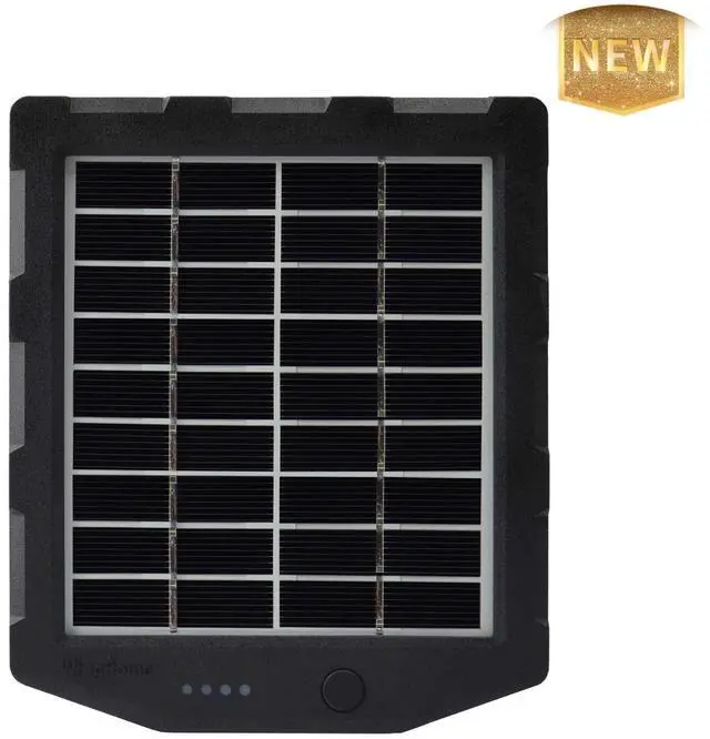 Alt view image 5 of 6 - Trail Camera Solar Panel, Solar Battery Charger Kit 12V/1A 6V/1.5A with Build-in 2000mAH Rechargeable Lithium Battery IP66 Waterproof Hunting Accessory