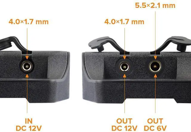 Alt view image 6 of 6 - Trail Camera Solar Panel, Solar Battery Charger Kit 12V/1A 6V/1.5A with Build-in 2000mAH Rechargeable Lithium Battery IP66 Waterproof Hunting Accessory