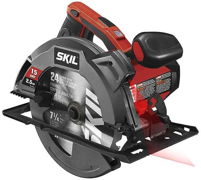 Main image of 15 Amp 7-1/4 Inch Circular Saw with Single Beam Laser Guide - 5280-01