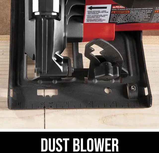 Alt view image 6 of 7 - 15 Amp 7-1/4 Inch Circular Saw with Single Beam Laser Guide - 5280-01