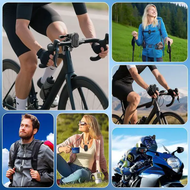 Alt view image 7 of 7 - 1080P Sports Action Camera with 64GB Card, Mini Body Camera Wearable Action Body Cam, Portable Recorder with Magnetic Back Clip