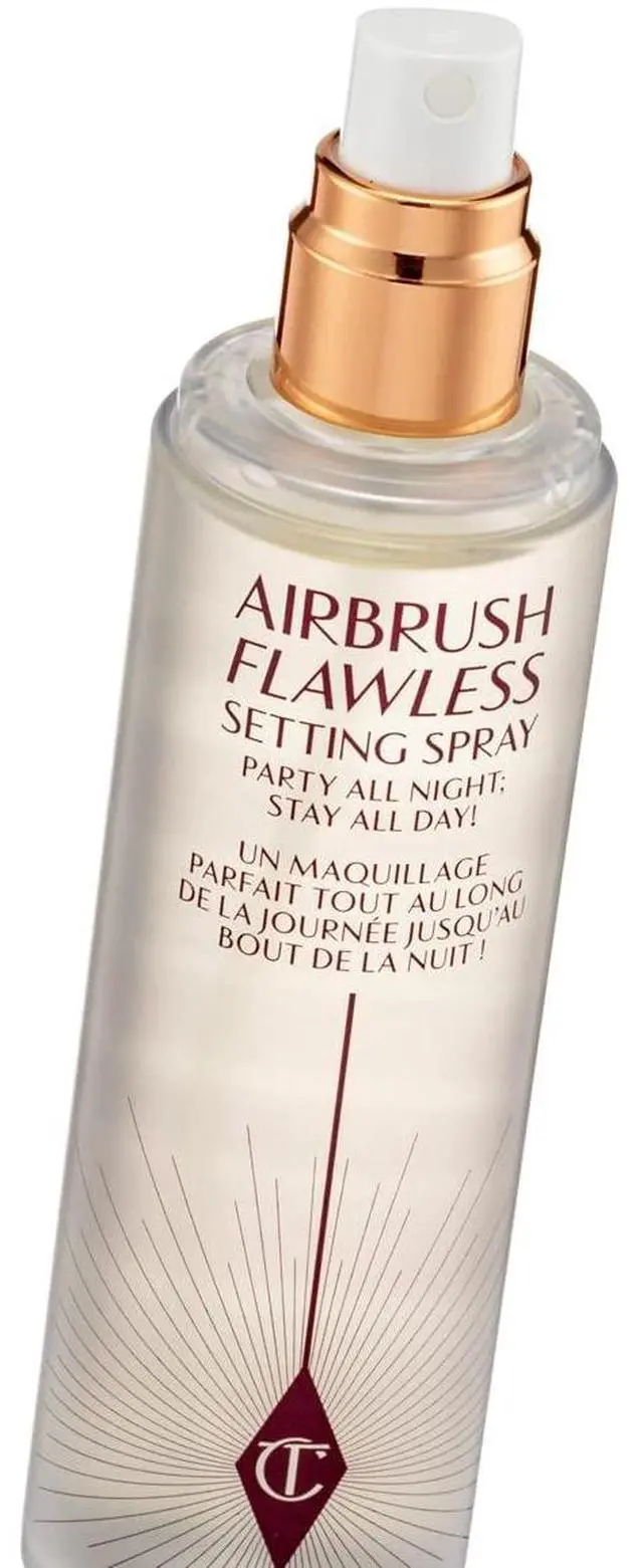 Alt view image 4 of 7 - Charlotte Tilbury Airbrush Flawless Setting Spary 100ml- Gift Set Essential - Ultra-Fine Mist to Prime & Set Makeup - Perfect for Pairing with Other Skincare & Makeup Favorites
