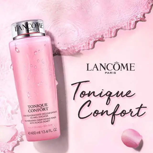 Alt view image 5 of 6 - Lancome Tonique Confort Re-Hydrating Comforting Toner for Dry Skin 13.4Oz.  Hydrating & Purifying Toner for Radiant & Smooth Skin Texture - Lightweight, Milky Toner - Suitable for all skin types