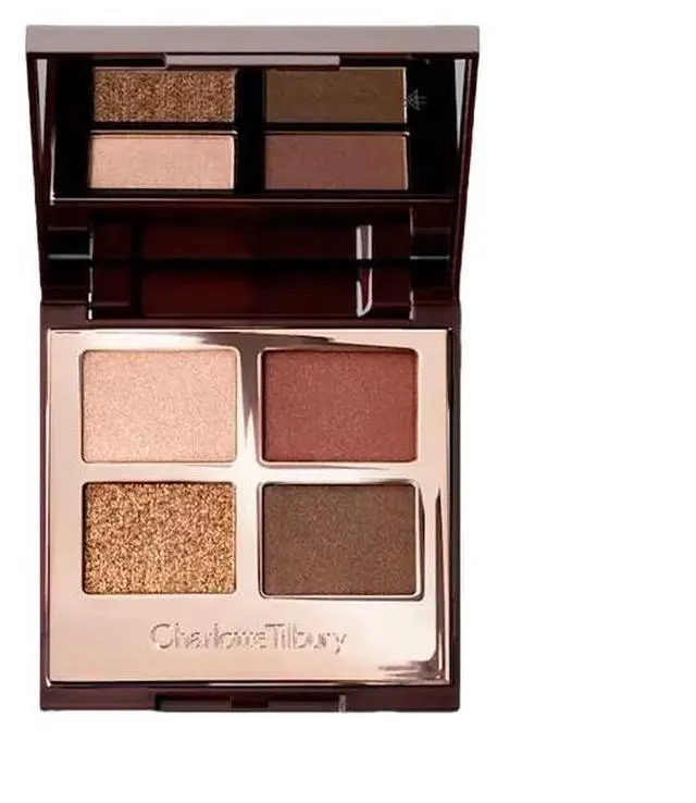 Alt view image 2 of 5 - Charlotte Tilbury Luxury Eyeshadow Palette in Bella sofia 0.18oz - Shimmer, Metallic & Satin Matte Eyeshadow Quad with a Rich Powder Formula - Includes 4 Complementary Shades
