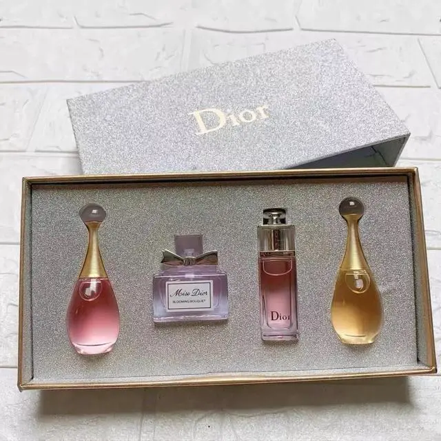 Main image of Christian Dior Perfume 4PC Set with Gift BOX 5ml x 4 Limited Edition Fragrance