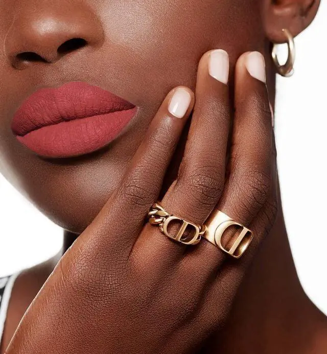 Alt view image 4 of 6 - Christian Dior Rouge Dior Couture Colour Refillable Lipstick - # Icone /Velve 720 -3.5g- Available In Rosewood With an Intense Brick-red Shade. With Long-lasting Moisturizing and Velvety Texture.