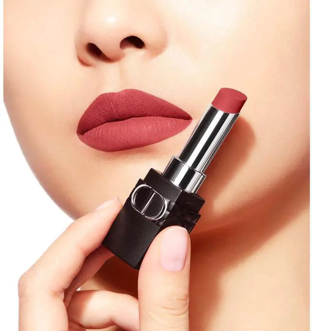 Alt view image 6 of 6 - Christian Dior Rouge Dior Couture Colour Refillable Lipstick - # Icone /Velve 720 -3.5g- Available In Rosewood With an Intense Brick-red Shade. With Long-lasting Moisturizing and Velvety Texture.