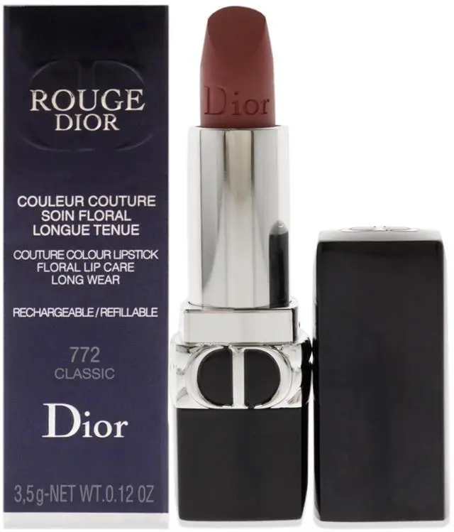 Alt view image 3 of 5 - Christian Dior Rouge colour couture Lipstick #772 classic matte 0.12oz 3.5g High-end Custom Lipstick With Long-lasting Moisturizing and Velvety Texture.