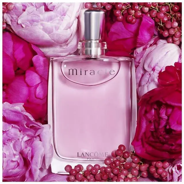 Alt view image 4 of 5 - Lancome Miracle Eau de Parfum -100ml- Long Lasting Fragrance with Notes of Magnolia, Ginger & Amber - Spicy & Floral Women's Perfume