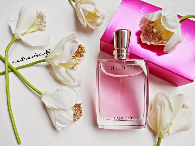 Alt view image 5 of 5 - Lancome Miracle Eau de Parfum -100ml- Long Lasting Fragrance with Notes of Magnolia, Ginger & Amber - Spicy & Floral Women's Perfume