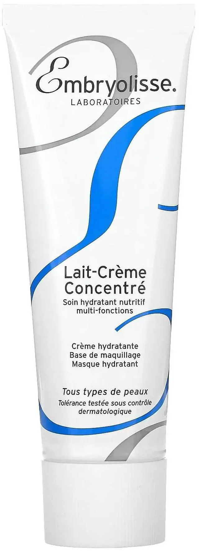 Alt view image 2 of 7 - Embryolisse Lait-Crème Concentré, Multifunction Daily Face Moisturizer and Makeup Primer, Suitable for All Skin Types. French Face Cream With Shea Butter & Aloe Vera 75ml