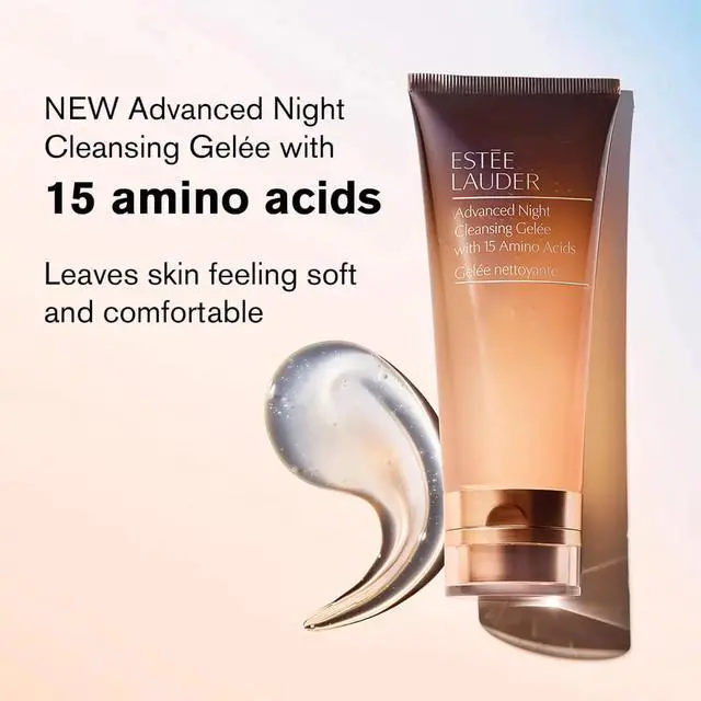 Alt view image 2 of 5 - Estée Lauder Advanced Night Cleansing Gelée Foaming Face Wash Cleanser with 15 Amino Acids & Deep Pore Cleanser. 100ml