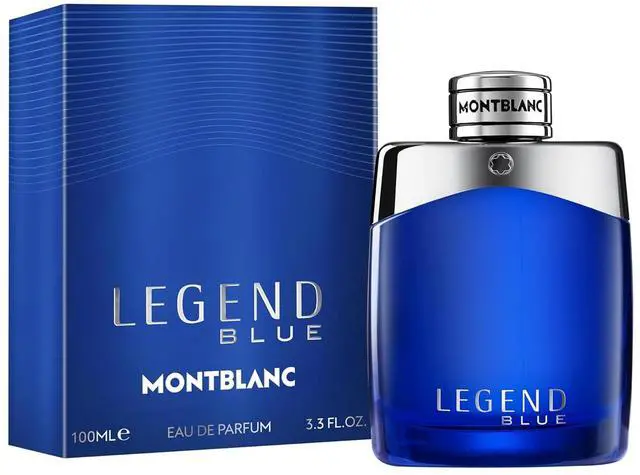 Main image of MONTBLANC - Legend Blue Eau de Parfum -100ml- Men's Fragrance - Woody Aromatic - With notes of Spearmint, Woody Accord & Ambroxan