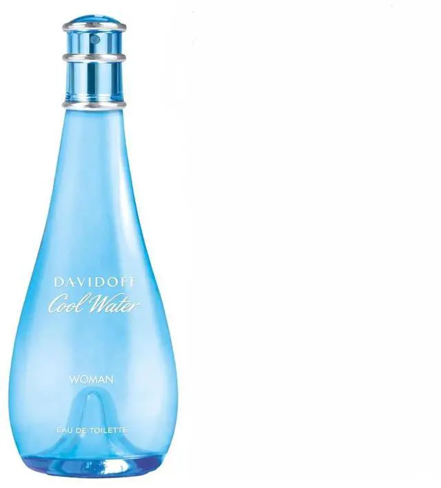 Main image of Davidoff Cool Water Eau de Toilette -100ml/3.4oz Fresh Floral Women's Perfume With Notes of Watermelon, Lily of the Valley & Musk Long Lasting Fragrance.