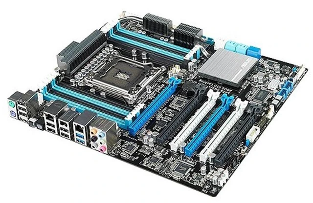 Alt view image 2 of 2 - ASUS P9X79 WS LGA 2011 Intel X79 DDR3 64GB ATX Motherboard