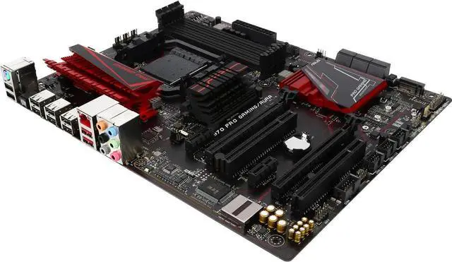 Alt view image 4 of 4 - ASUS 970 PRO GAMING/AURA Socket AM3+ AMD 970 DDR3 32GB ATX Motherboard