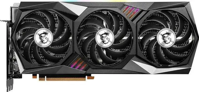 Alt view image 5 of 5 - MSI GeForce RTX 3090 Ti GAMING X TRIO 24G GDDR6X 384bit PCI Express 5.0 16X Video Card