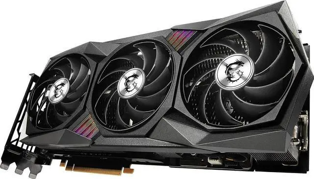 Alt view image 3 of 5 - MSI GeForce RTX 3090 Ti GAMING X TRIO 24G GDDR6X 384bit PCI Express 5.0 16X Video Card