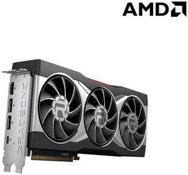 Alt view image 5 of 5 - AMD RADEON RX 6800 XT Gaming Graphics Card, 7nm AMD RDNA2 16GB GDDR6 256-bit AMD Reference Card, PCIE 4.0 HDMI*1 DP 1.4a*2 Type-C*1 Video Card, Reference Edition Gaming Graphics Card