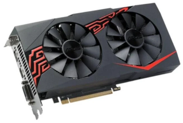Main image of ASUS Radeon RX 580 4GB GDDR5 CrossFireX Support Video Card EX-RX580-4G - OEM Packaging, BrandNew,Without Box,No Warranty