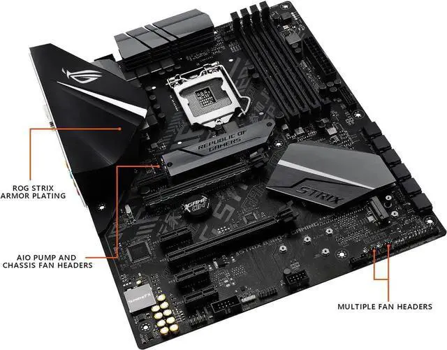 Main image of ASUS ROG STRIX B360-F GAMING LGA1151 (300 Series) DDR4 DP HDMI DVI M.2 ATX Motherboard
