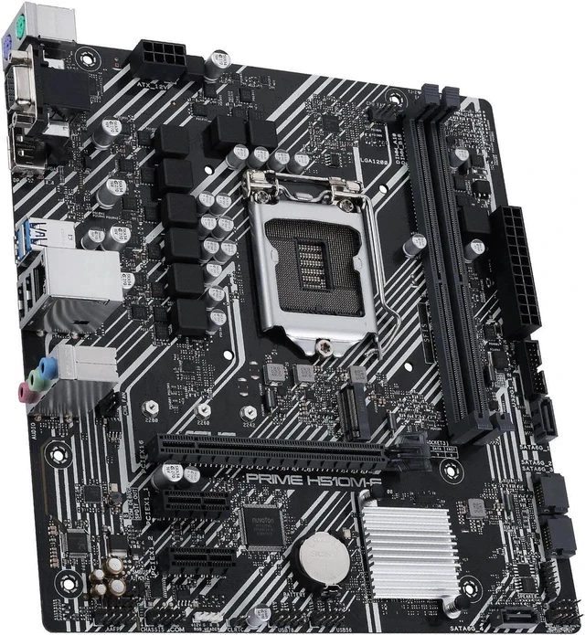 Alt view image 2 of 5 - ASUS PRIME H510M-E LGA 1200 Micro ATX Intel Motherboard