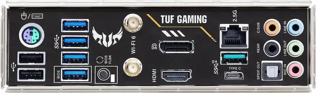 Alt view image 3 of 5 - ASUS TUF GAMING B550M-PLUS WIFI II Heavy Gunner Motherboard, 8+2-Phase Power Supply , PCIe 4.0. WiFi 6, Bi-directional AI Noise Cancellation , AURA SYNC Divine Light Sync