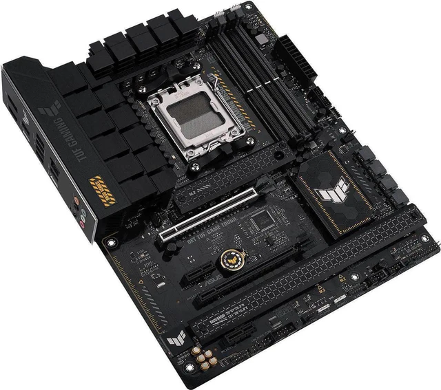 Alt view image 2 of 6 - ASUS TUF Gaming B650-Plus - Motherboard - ATX - Socket AM5 - AMD B650 Chipset - USB 3.1 Gen 2, USB 3.2 Gen 2, USB-C 3.2