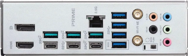 Alt view image 6 of 6 - ASUS Prime X670E-PRO WiFi Socket AM5 (LGA 1718) Ryzen 7000 ATX Motherboard(PCIe® 5.0,DDR5,4X M.2 Slots, USB 3.2 Gen 2x2 Type-C®, USB4® Support, WiFi 6E, and 2.5G Ethernet)
