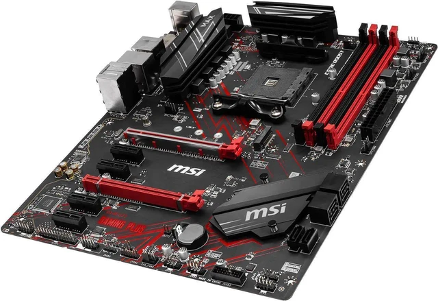 Alt view image 2 of 6 - MSI B450 GAMING PLUS MAX AM4 ATX AMD Motherboard