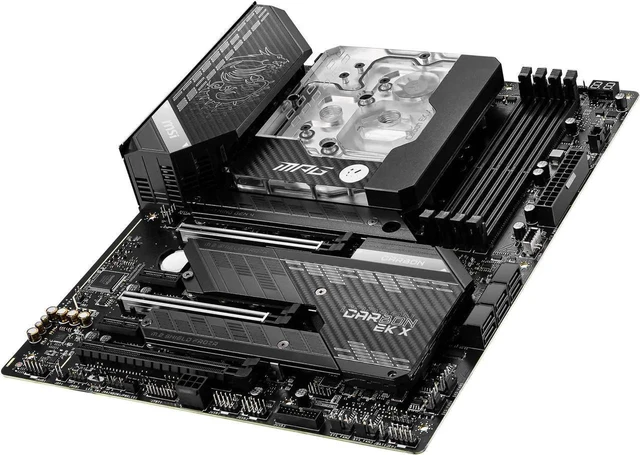 Alt view image 5 of 6 - MSI MPG Z590 CARBON EK X LGA 1200 ATX Intel Motherboard