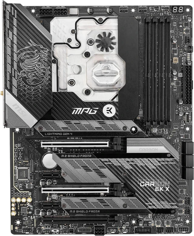Main image of MSI MPG Z590 CARBON EK X LGA 1200 ATX Intel Motherboard