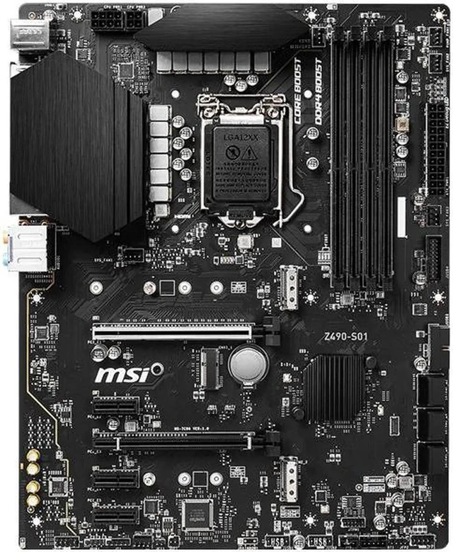 Main image of MSI Z490-S01 LGA 1200 ATX Intel Motherboard