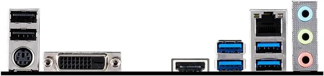Alt view image 4 of 4 - MSI B460M BOMBER LGA 1200 Intel B460 SATA 6Gb/s Micro ATX Intel Motherboard